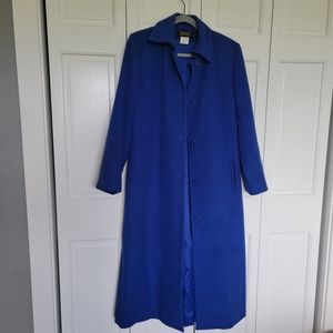 VTG Harve Benard Peacoat Blue Double Breasted 10P
